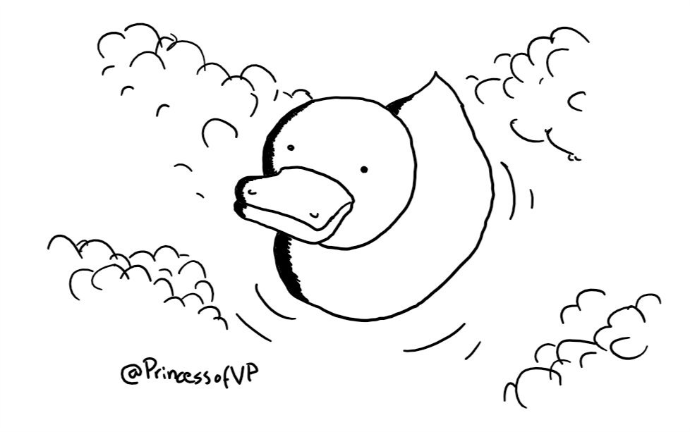 A robot rubber duck, floating in a bath, surrounded by bubbles and looking upwards.