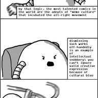 A version of the 'American Chopper argument' meme, consisting of five panels of two small robots arguing about the relative merits of 'meme culture' and its effect on modern politics.